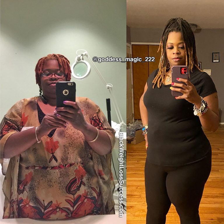 Erika lost 150 pounds | Black Weight Loss Success